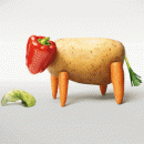 Potato cow