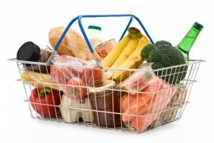 healthy grocery basket